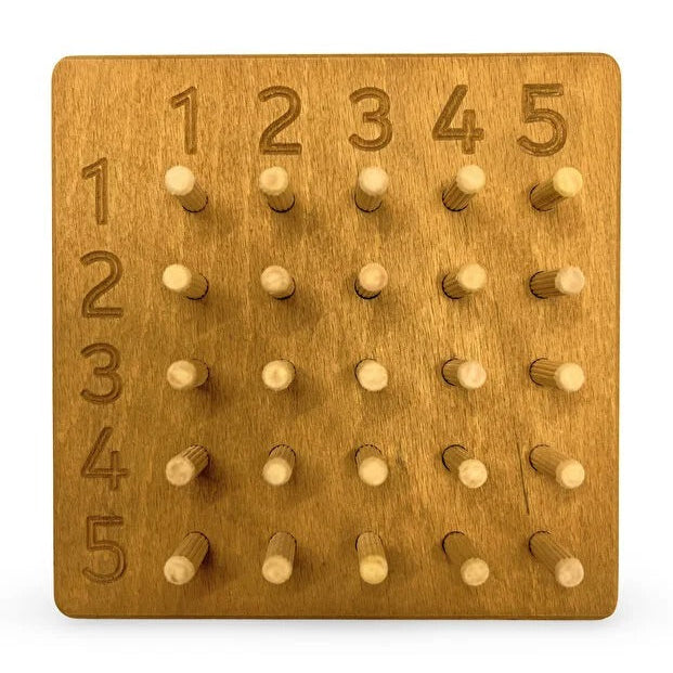 Geoboard Eğitici Lastikli Şekiller Geometri Oyunu