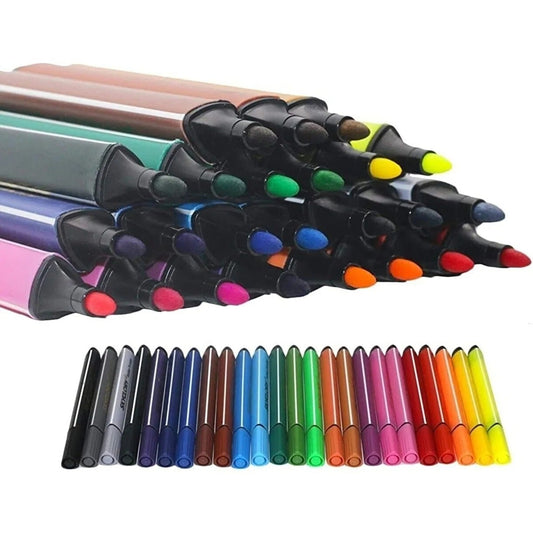 Keçeli Üçgen Boya Kalemi 10 Adet