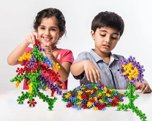 Eğitici Yaratıcı Molekül Stem Eğitimi Uyumlu 5 Renk 120 Parça