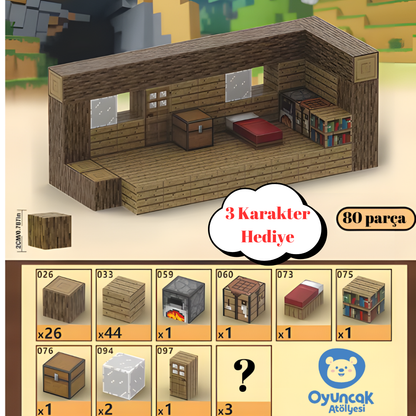 Tapınak - 80 Parça Manyetik Blok